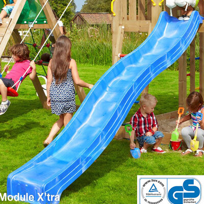 Tobogan Spust 300 cm Jungle Gym sa TUV Sertifikatom - Blue