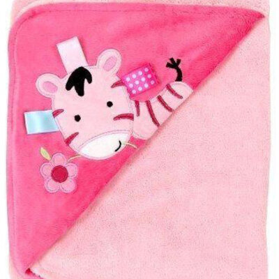 Taggies by Bright Starts Ćebence Ružičasta Zebra