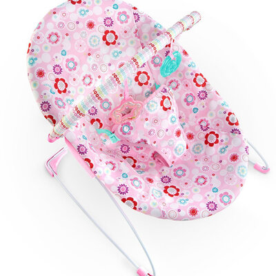 Bright Starts Ležaljka sa vibracijom za bebe - baby bouncer Bouquet Surprise