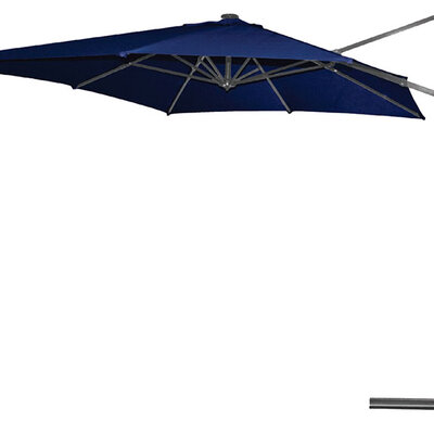 Zglobni Suncobran Deluxe 260 cm - 8 Rebara - Teget