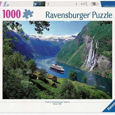 Puzzle 1000 delova Norveški fjord Ravensburger 12000475