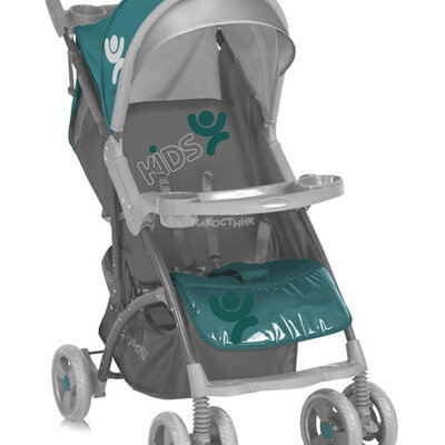 Bertoni Kolica za bebe Smarty Grey&Green Kids 10020351461A