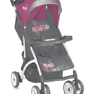 Bertoni Kolica za bebe Smarty Grey&Pink Spring 10020351460A