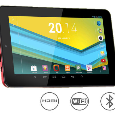 Tablet računar Utok 700Q Satin crno-crveni 70509