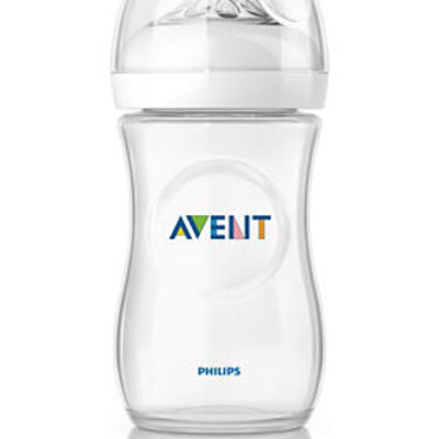 Avent Plastična flašica Natural 330ml sa cuclom sa srednjim protokom 3m+