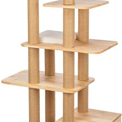 Drvena grebalica igraonica za mačke 147cm Thiago Trixie 48105