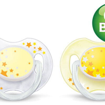 Avent Noćna svetleća cucla varalica 0-6 meseci 2kom