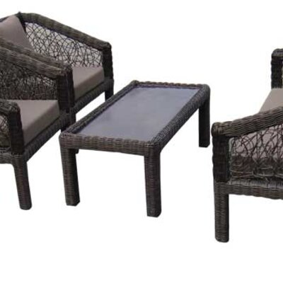 Ratan PE Garnitura Picaso