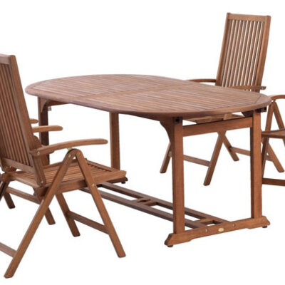 Baštenska garnitura Olymp sto i četiri stolice