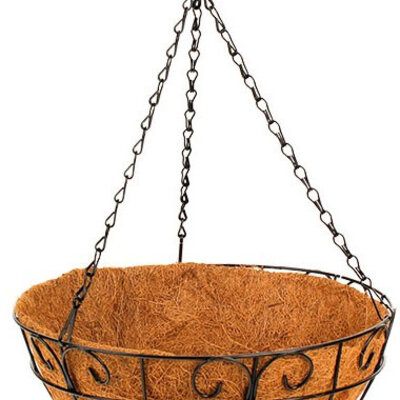 Viseća korpa za cveće od kokosovog vlakna