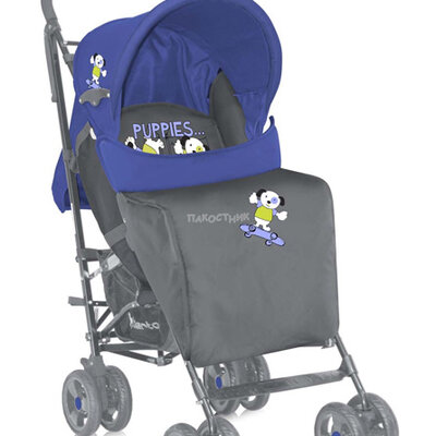 Bertoni Kišobran kolica Fiesta Blue&Grey Puppies 10020731459A