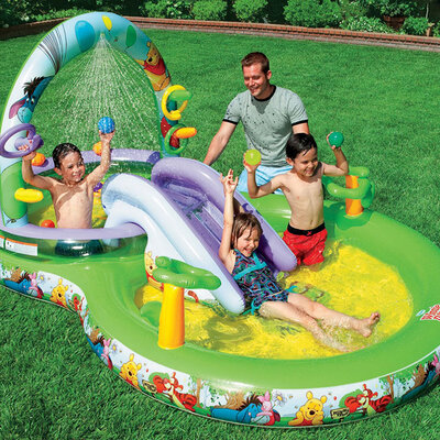 Intex Igraonica Na Naduvavanje Sa Prskalicom Winnie The Pooh