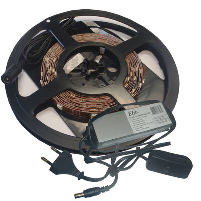 LED traka 120 dioda 4m toplo bela sa ispravljačem EL 240