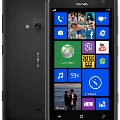 Mobilni telefon Nokia 625 Lumia Black Smartphone A00014253