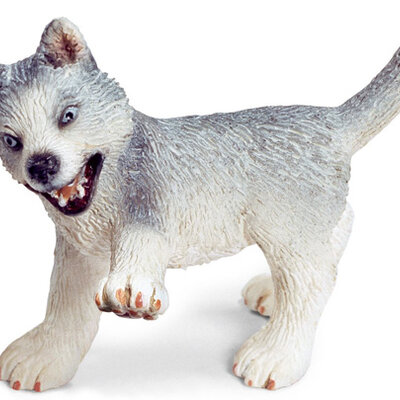 Schleich Domaće životinje - Štene sibirskog haskija, igra se 16373