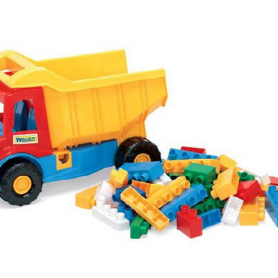 Dečija igračka kamion sa kockama Wader 32330