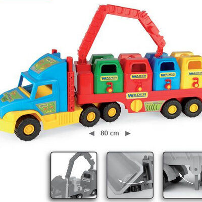 Dečija igračka kamion sa kontejnerima Wader 36530