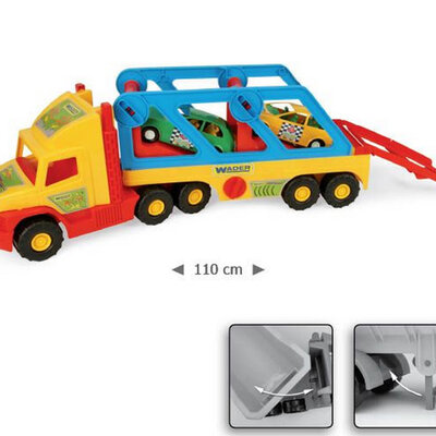 Dečija igračka kamion sa autićima Wader 36640