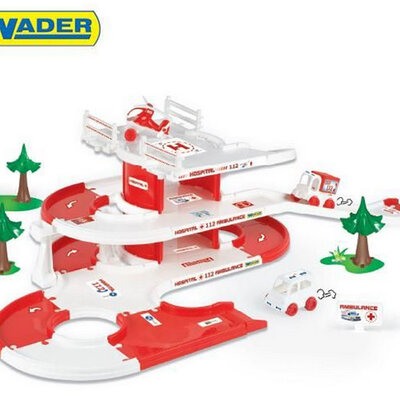 Dečija auto-garaža hitna pomoć Wader 53330