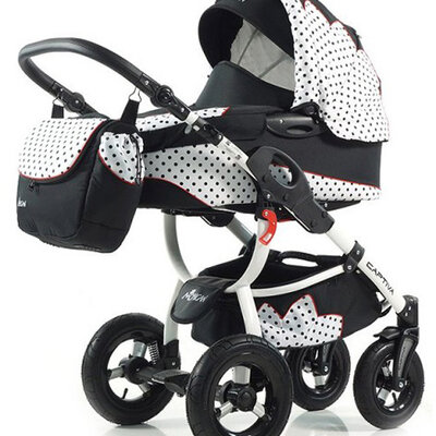 Tako Kolica za bebe Captiva 2u1 Set Polka Dots 01