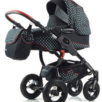 Tako Kolica za bebe Captiva 3u1 Set Polka Dots 02