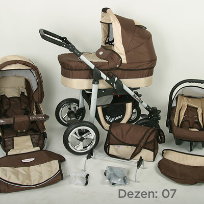 Kunert Kolica za bebe Silver Set 3u1 07