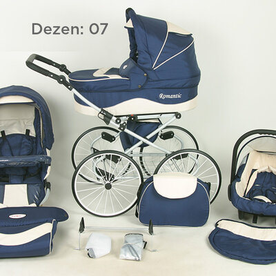 Kunert Kolica za bebe Romantic Set 3u1 07