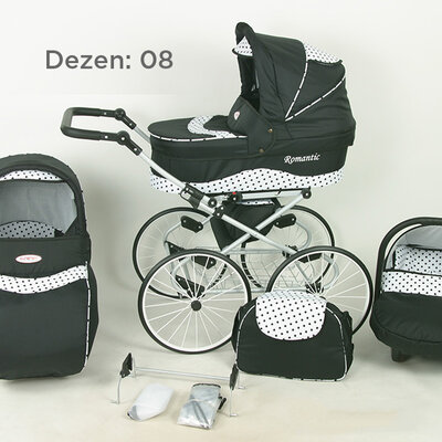 Kunert Kolica za bebe Romantic Set 3u1 08