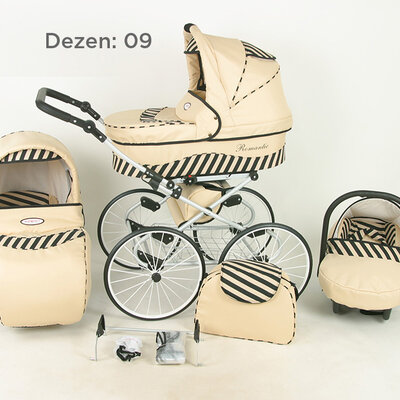 Kunert Kolica za bebe Romantic Set 3u1 09