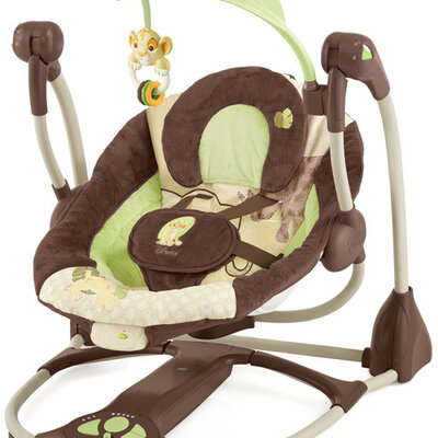 DisneyBaby by Bright Starts Ljuljaška i ležaljka sa muzikom i vibracijom The Lion King