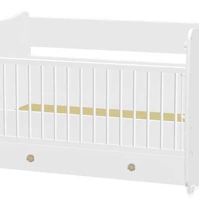 Lorelli Drveni krevetac za bebu Dream White