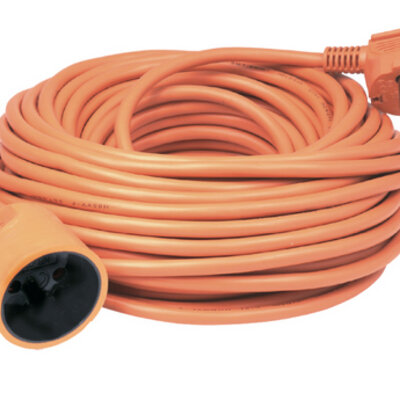 Produžni kabl 5m narandžaste boje NV2-5/OR