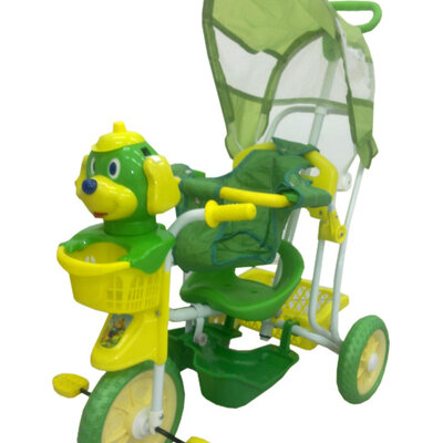Dečiji tricikl sa tendom 401 zeleni