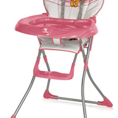 Bertoni Visoka stolica za bebe Jolly Pink Teddy Bear 10100081325