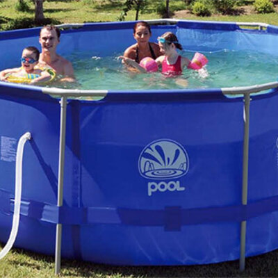 Bazen Sa Čeličnom Konstrukcijom 360 x 122 cm At Garden (26-365/26-380)