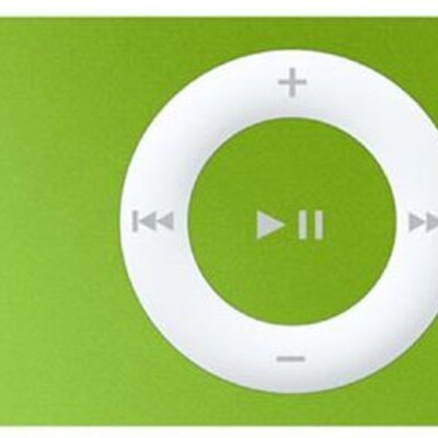Apple iPod shuffle 1GB clamshell green