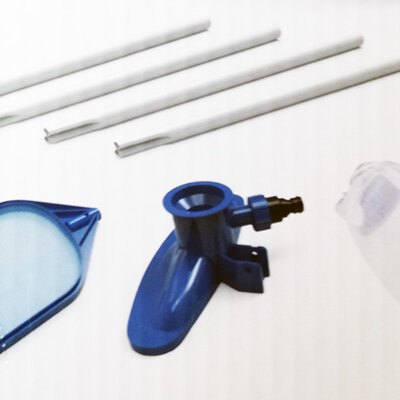 Mrežica i usisivač za uklanjanje nečistoća sa dna i sa površine bazena  26-385