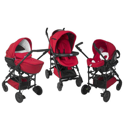 Chicco 3u1 Set Kolica Trio Living Smart Red 04079261700000