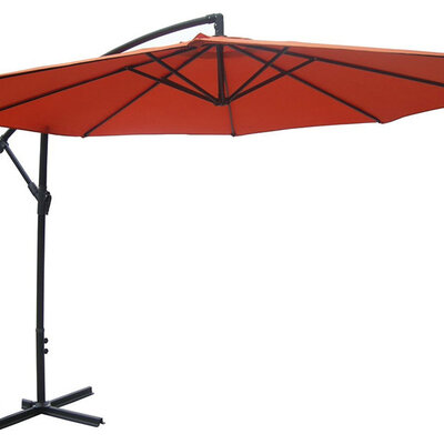 Viseći Banana Suncobran Always New Crveni