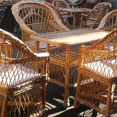 Pletena Garnitura od Pruća Amrum