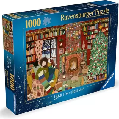 Puzzle 1000 delova Kod kuće za Božić Anđela Holand Ravensburger 12001465