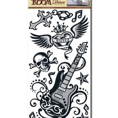 Zidna dekoracija Stiker Rock 12SW03RC1