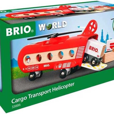 BRIO Igračka Teretni helikopter sa vagonima 33886