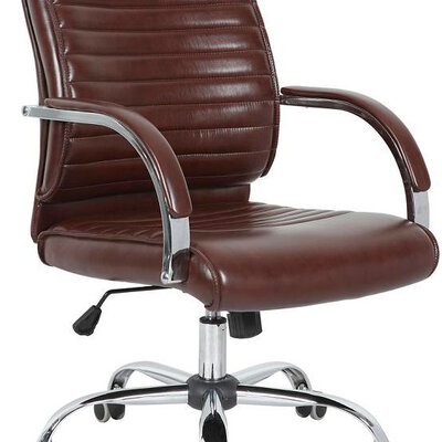 Konferencijska Radna Stolica Alkmaar Eko Koža Brown