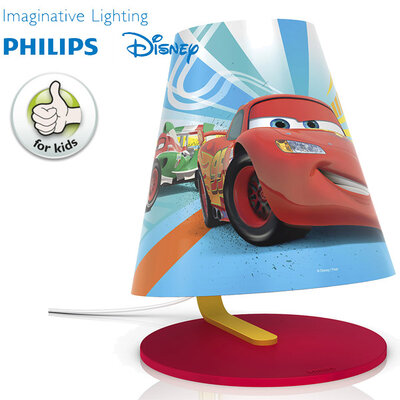 Stona LED lampa Philips Disney Cars 71764/32/16