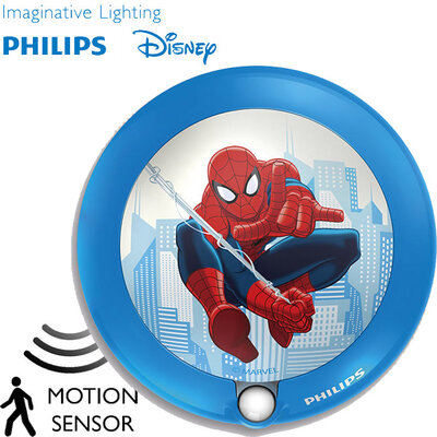 Lampa noćno svetlo sa senzorom pokreta Philips Disney Spiderman 71765/40/16