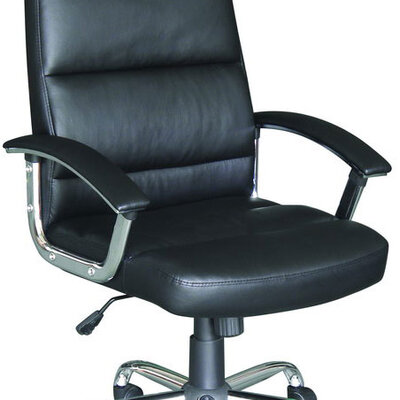 Radna Kancelarijska Fotelja Sa Visokim Naslonom Advance Black