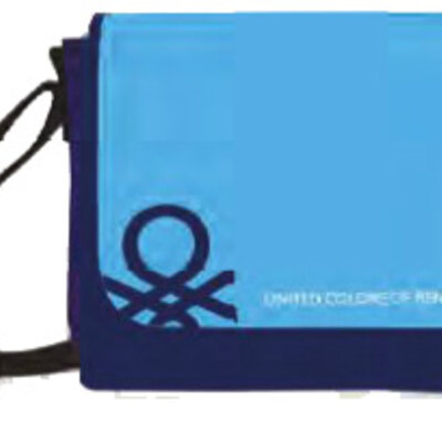 Benetton Školska torba Basic blue 504382