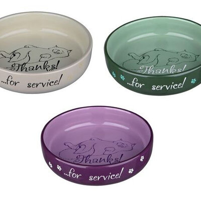 Trixie Keramička posuda za mačke 0.3l Thanks for service! 24795