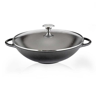 Vok sa staklenim poklopcem 30cm Kuchenprofi Provence